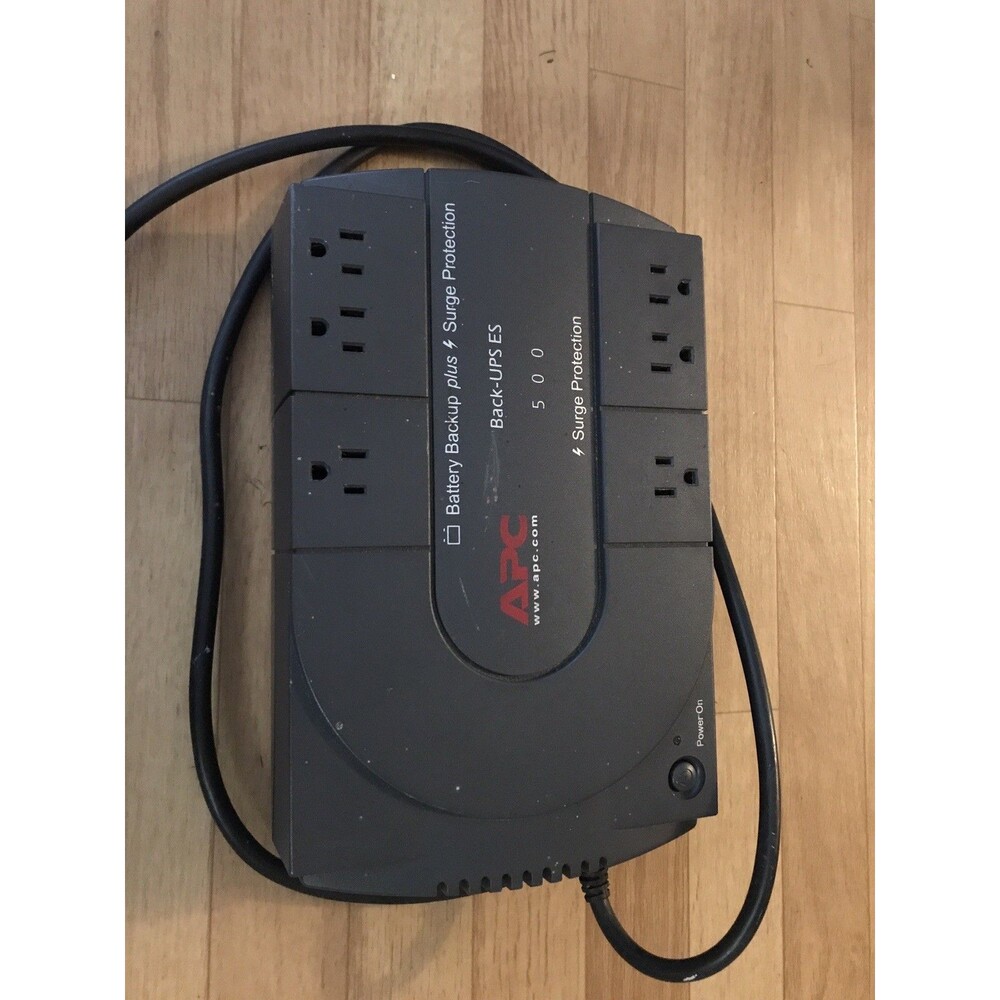 APC Back-UPS ES 350 8 Outlet Battery Backup Surge Protection BE350R NO BATTERY